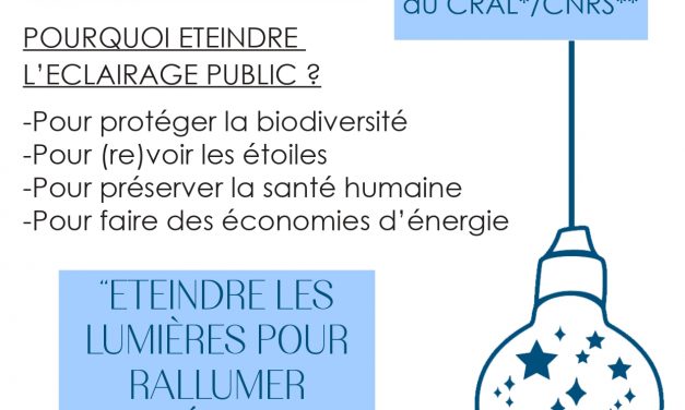 Conférence « L&rsquo;impact de la pollution lumineuse »