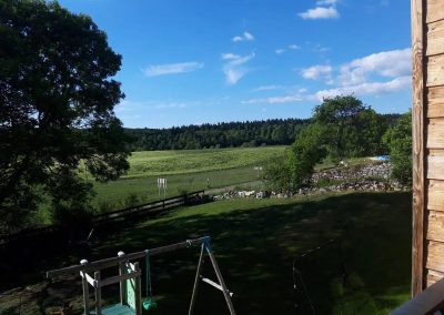 Vue sur l'extérieur