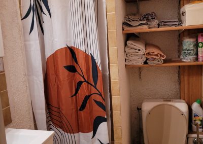 Meublé Crozet salle d'eau